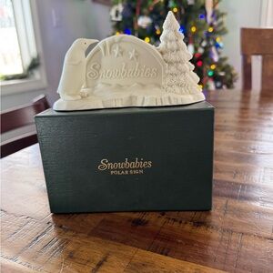 Snowbabies Polar Sign